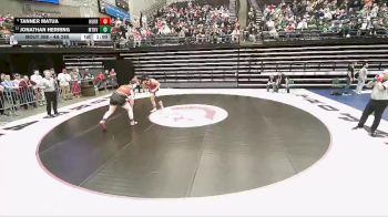 4A 285 lbs Cons. Round 3 - Jonathan Herring, Mountain View vs Tanner Matua, Hurricane