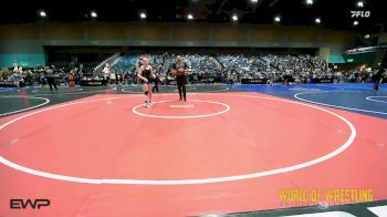 124 lbs 7th Place - Juliana Garcia, Red Star Wrestling Academy vs Anna Krizan, Ladysmith Lumberjacks