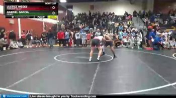 160 lbs Cons. Semi - Justice Weske, Pahrump Valley vs Gabriel Garcia, Legacy