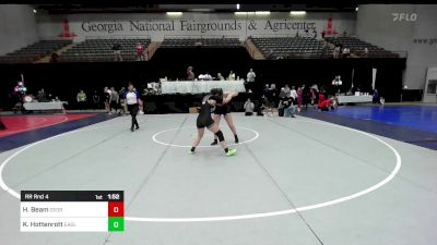 135 lbs Rr Rnd 4 - Hazel Beam, Georgia vs Kaylynn Hottenrott, Eagle Eye Wrestling Club