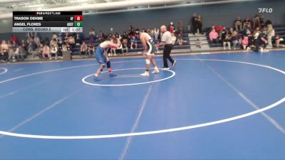 149 lbs Cons. Round 5 - Trason Oehme, Air Force vs Angel Flores, Adams State