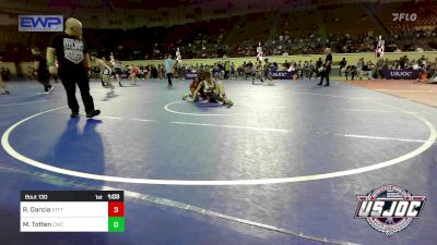 130 lbs Final - Rachel Garcia, Standfast vs Maverick Totten, Cowboy Wrestling Club