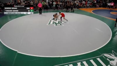 73-78 lbs Cons. Semi - Vincent Zeiher, Super D vs Dominic Bruno, Built By Brunson Wrestling