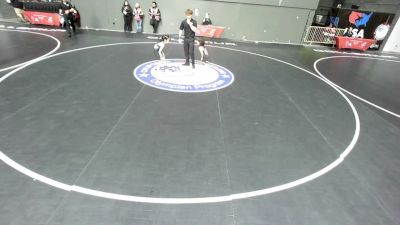 53 lbs Quarters - Franco Bautista, MTC - MANTANONA TRAINING CENTER vs Lucia Garcia, Team Selma Wrestling Club