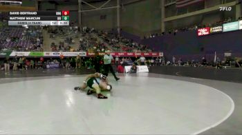 197 lbs Semis (4 Team) - David Bertrand, King vs Matthew Marcum, Upper Iowa