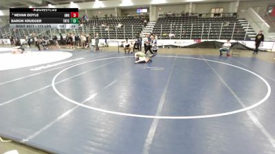 175 lbs Cons. Semis - Baron Krueger, Team Nazar Training Center vs Nevan Doyle, Askren Wrestling Academy