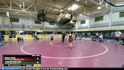 90 lbs Quarterfinal - Tanner Skelton, MATPAC Wrestling - ND vs Isaac Folk, Dakota Boyz Wrestling Club