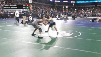 132 lbs Round Of 64 - Bryce Pasvogel, Clovis North (CS) vs Ronaldo Wilharm, Pitman (SJ)