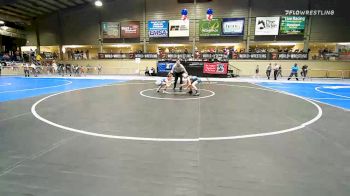 82 lbs Quarterfinal - Milana Borrelli, Unattached vs Deja Salazar, Wesley Club Wrestling