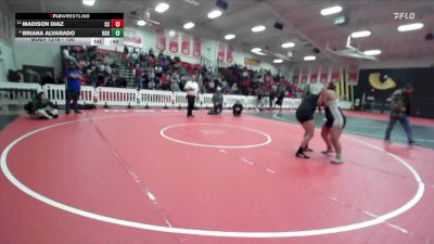 190 lbs Cons. Round 6 - Madison Diaz, San Clemente vs Briana Alvarado, Highland (Bakersfield)
