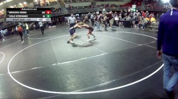 100 lbs Cons. Round 3 - Brooks Heine, League Of Heroes vs Cole Stepanek, GI Grapplers