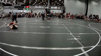 72 lbs Round 2 (8 Team) - Garrett Raley, Kardiac Kidz vs Brandon Costello, U2 Vougars Uprising VHW