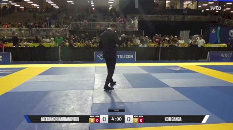 Koji Ganga vs Aleksandr Karbanovich 2025 Pan Kids Jiu-Jitsu IBJJF Championship