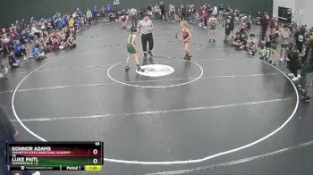 95 lbs Semis (4 Team) - Luke Paitl, Summerville vs Konnor Adams, Palmetto State Wrestling Academy