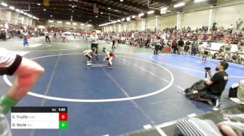 61 lbs Semifinal - Eli Trujillo, Juggernaut WC vs DeShawn Doyle, Valley Bad Boys