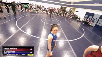 130 lbs Round 1 (6 Team) - Hailey Worden, Gold Rush vs Eletise Fager, Utah 1