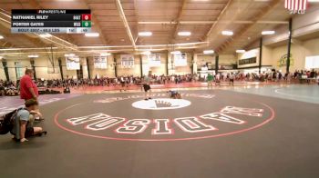 60.6 lbs Rr Rnd 1 - Nathaniel Riley, 84 Athletes vs Porter Gates, Wild Buffalo Wrestling Club