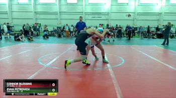 144 lbs Round 6 (10 Team) - Connor Blessing, GT Alien - 2 vs Evan Petrovich, Cow Rock WC
