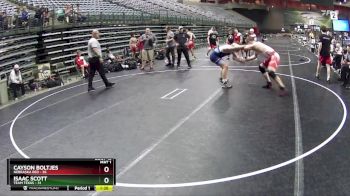 195 lbs Round 5 (6 Team) - Cayson Boltjes, Nebraska Red vs Isaac Scott, Team Texas