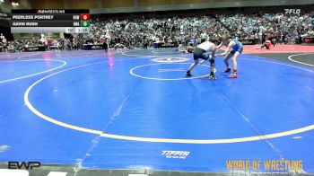 105 lbs Round Of 16 - Peerless Portrey, Big Cat Wrestling Club vs Gavin Rush, Roundtree Wrestling Academy