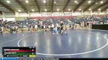 56 lbs Quarterfinal - Korbin Kiessling, MD vs Townes Hoyt, WA