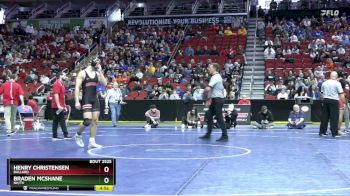 2A-215 lbs Semifinal - Braden McShane, NH/TV vs Henry Christensen, Ballard