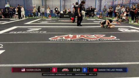 Kaiden Colon vs Sariah The Last Panda 2025 ADCC New Jersey Open