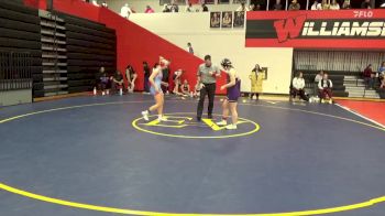 140 lbs Cons. Semi - Zurina Stoltzfus, Muscatine vs Lydia Beyer, East Buchanan