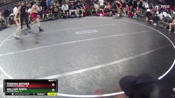 120 lbs Semis & 1st Wrestleback (8 Team) - Thomas Snyder, Minnesota Maroon vs William Smith, Indiana Gold