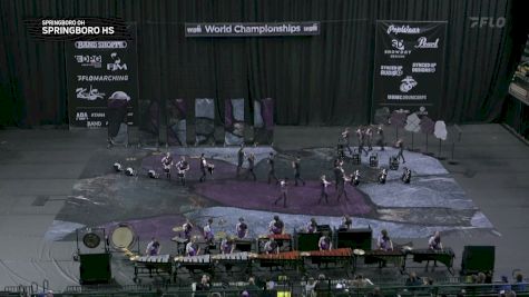 Springboro HS "Springboro OH" at 2026 WGI Percussion/Winds World Championships