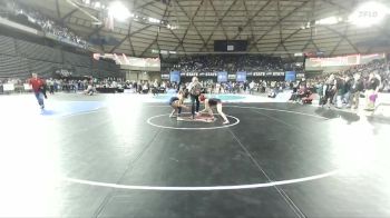 Girls 4A 105 lbs Quarterfinal - Vina Nguyen, Hazen (Girls) vs Andrea Garcia, Eisenhower (Girls)