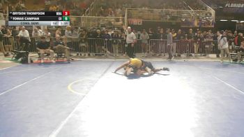 157 3A Cons. Semi - Tomas Campian, Christopher Columbus H S vs Bryson Thompson, Winter Haven