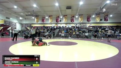 144 lbs Cons. Round 4 - Isaiah Ramirez, Palm Desert vs Osmin Vargas, Centennial