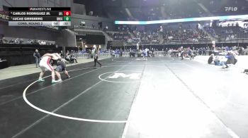 Cons. Round 2 - Lucas Giersberg, Douglas/Rapid City Christian/New Underwood vs Carlos Rodriguez Jr., Sioux Falls Lincoln