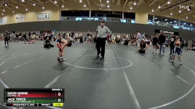 100 lbs Round 3 - Gavin Horne, Cali Red vs Jace Tierce, Crossroads Wrestling