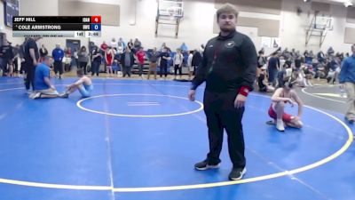 132 lbs Champ. Rd Of 16 - Jeff Hill, Idaho vs Cole Armstrong, Buzzsaw Wrestling Club