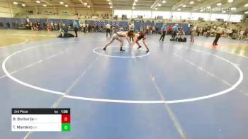 182 lbs 3rd Place - Brian Burburija, FL vs Tye Monteiro, CA