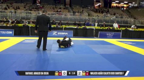 Walker Adão Calixto Dos Santos F vs Rafhael Araujo Da Silva 2025 Pan Jiu Jitsu IBJJF Championship