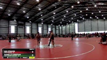 122 lbs Quarters - Danielle Christian, Lady Jaguar Warriors vs Ava Strayer, Steel Maidens