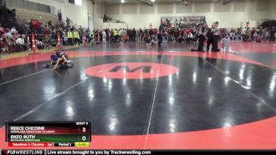 55 lbs Champ. Round 1 - Enzo Ruth, Ruthless Wrestling vs Reece Chicoine, Siouxland Wrestling Academy