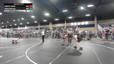 137 lbs Semifinal - Marco Costa, Costa TC vs Noah Moylan, Poway Elite