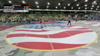 138 lbs Champ. Round 1 - Naomi Miller, Garlington Training Academy vs Sophia Knittel, Ipswich Area