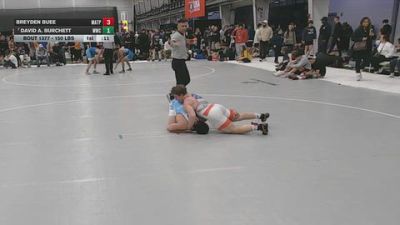 150 lbs Cons. Rd Of 16 - David A. Burchett, Widefield Wrestling Club vs Breyden Buee, Matpac
