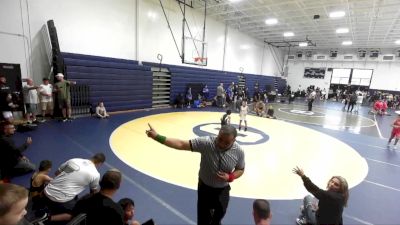 53 lbs Champ. Round 1 - Muhammad Mukhidinov, Savage House Wrestling Club vs Kaden Morales, Threshold Wrestling Club