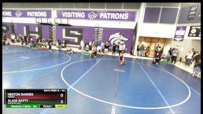 44 lbs 5th Place Match - Slade Batty, Hook`em W.C. vs Heston Barnes, Wingz