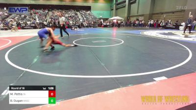 73 lbs Round Of 16 - Micah Pettis, Team Aggression vs Braden Dugan, Wasco Wrestling