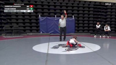 48 lbs Round Of 16 - Christian DaQuisto, Whitehouse Stn vs Chase Shrom, Chestertown