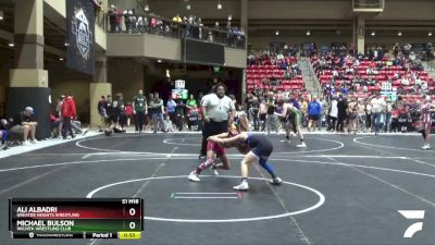 79 lbs Quarterfinal - Michael Bulson, Wichita Wrestling Club vs Ali Albadri, Greater Heights Wrestling