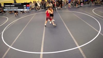 157 lbs Semis - Danko Tokin, MN Elite vs Dalton Humeniuk, Bison Wrestling Club