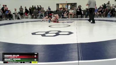 129 lbs Round 1 (6 Team) - Bennett Seward, Missouri Gold vs Edward Zeller, Burnett Trained